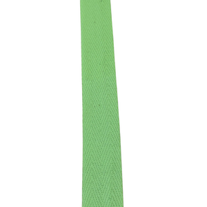25mm Cotton Tape in Lime Green, for sale at Minerva's Bower