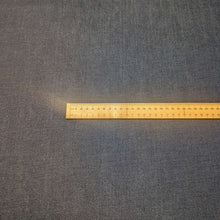 Load image into Gallery viewer, Flat lay of Dahlia 100% Cotton Heavyweight Denim, ruler included - for sale at Minerva's Bower