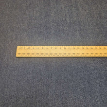 Load image into Gallery viewer, Flat lay of Daphne Denim 100% Cotton, ruler included for scale, for sale at Minerva's Bower
