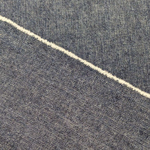 Load image into Gallery viewer, Flat lay of both faces of Dara 100% Cotton Denim - for sale at Minerva's Bower