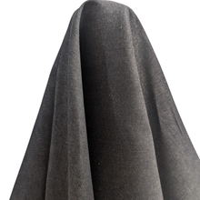 Load image into Gallery viewer, Standing drape of Darrell 98% Cotton 2% PU Japanese Denim- for sale at Minerva's Bower