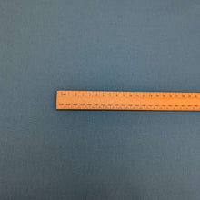 Load image into Gallery viewer, 100% cotton twill in petrol blue for sale at Minerva&#39;s Bower, ruler included
