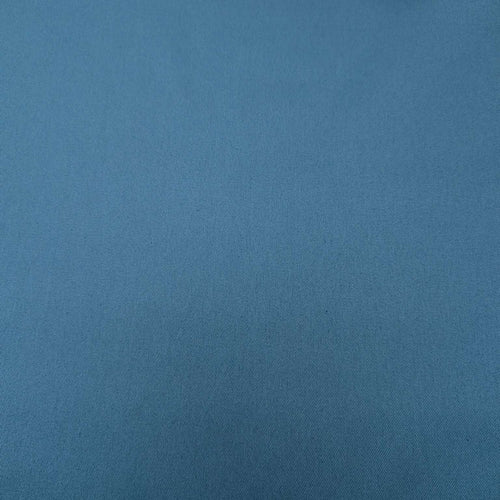 100% cotton twill in petrol blue for sale at Minerva's Bower
