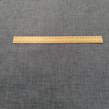 Load image into Gallery viewer, Japanese 100% cotton denim fabric, for sale at Minerva&#39;s Bower, ruler included for scale