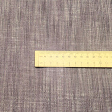 Load image into Gallery viewer, Close up flat lay of Dewberry 100% cotton Japanese Denim, ruler included for scale - for sale at Minerva's Bower
