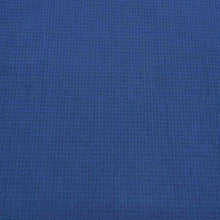 Load image into Gallery viewer, Flat lay of cotton linen dobby check in indigo. Available at Minerva&#39;s Bower