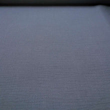 Load image into Gallery viewer, Flat lay of 100% Cotton Double Gauze, Navy - for sale at Minerva's Bower