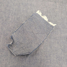 Load image into Gallery viewer, Japanese Dove Denim with Oxford weave with washed swatch, for sale at Minerva&#39;s Bower