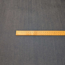 Load image into Gallery viewer, Flat lay of 97% cotton and 3% elastane 450gsm Dover Denim, ruler included for scale - for sale at MInerva's Bower