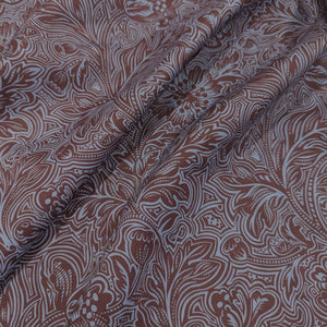 Flat drape of Liberty 100% Cotton Tana Lawn, Dramatic Bloom A, for sale at Minerva's Bower