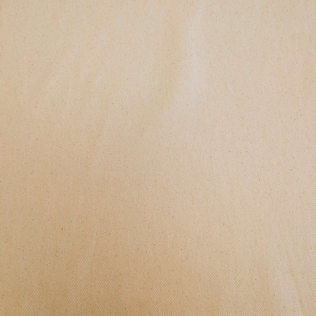 Heavyweight Washed Cotton Drill, Natural, for sale at Minerva's Bower