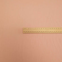 Load image into Gallery viewer, Heavyweight Washed Cotton Drill, Pink, for sale at Minerva&#39;s Bower, Ruler included for scale