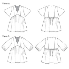 Load image into Gallery viewer, Elbe Patterns Duplantier Dress - B Cup
