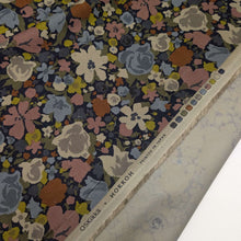 Load image into Gallery viewer, Selvedge detail of Emeline 100% Cotton Pinwale Cord in Blue by Hokkoh - for sale at Minerva's Bower