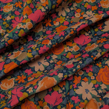 Load image into Gallery viewer, Flat drape of Emeline 100% Cotton Pinwale Cord by Hokko, Pink - for sale at Minerva's Bower