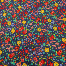Load image into Gallery viewer, Flat lay of 100% Cotton Poplin, English Floral for sale at Minerva&#39;s Bower
