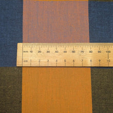 Load image into Gallery viewer, Close up flat lay of Fableism Happy Checkers Fine and Dandy, ruler included for scale - for sale at Minerva's Bower