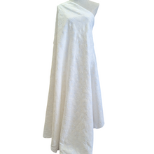 Load image into Gallery viewer, Standing drape of Fiore, 100% Embroidered Ivory cotton double gauze, for sale at Minerva's Bower