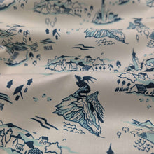 Load image into Gallery viewer, Ruby Star Cotton, Fireglow Mountain Dragon - Minerva's Bower