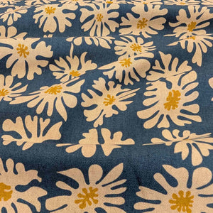 Drape of Zen Chic Linen 30% Cotton 70% Urban Whisper - Floral, for sale at Minerva's Bower