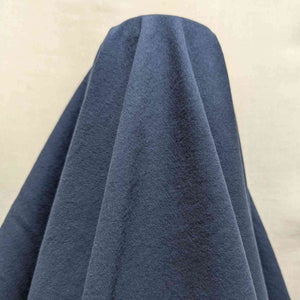 Heavyweight Fortney 100% Organic Cotton in Sapphire, drape image, for sale at Minerva's Bower 