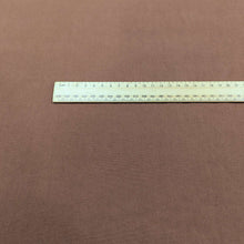 Load image into Gallery viewer, Fat lay of Heavyweight 100% Organic Cotton in brown, ruler included for scale, for sale at Minerva&#39;s Bower