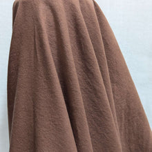 Load image into Gallery viewer, Draped Heavyweight 100% Organic Cotton in brown for sale at Minerva&#39;s Bower