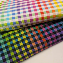Load image into Gallery viewer, Gingham 100% Cotton Seersucker, Dark and Light - for sale at Minerva's Bower