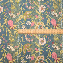 Load image into Gallery viewer, Flat lay of 100% cotton Brushed Cotton Flannelette, Charming One Global Charm Tapis, ruler included for scale - for sale at MInerva's Bower