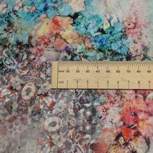 Load image into Gallery viewer, Close up flat lay of 100% Silk Satin Golden Bouquet, ruler included for scale - for sale at Minerva's 