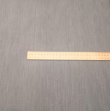 Load image into Gallery viewer, Flat lay of Japanese Greyscale 98% Cotton 2% PU Denim, ruler included - for sale at Minerva's Bower 