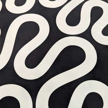 Load image into Gallery viewer, Flat lay of Groove, Mono 100% Cotton for sale at Minerva&#39;s Bower