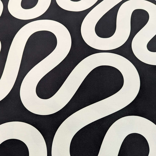 Flat lay of Groove, Mono 100% Cotton for sale at Minerva's Bower