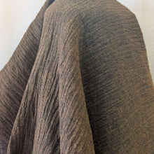 Load image into Gallery viewer, Standing drape of High Twist 55% Linen 45% Cotton, Rye, for sale at Minerva's Bower