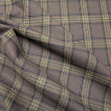 Load image into Gallery viewer, Flat drape of Highland Yarn Dyed Brushed Cotton Check - for sale at Minerva's Bower