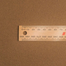 Load image into Gallery viewer, Close up flat lay of Japanese Highland 100% Wool, Camel, for sale at MInerva's Bower