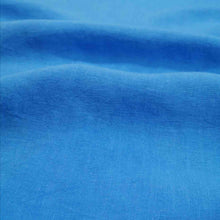 Load image into Gallery viewer, 100% Linen Antique Wash, Cobalt - 1/4metre