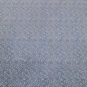 100% Cotton Poplin, Tiny Blue Floral - 1/4 metre