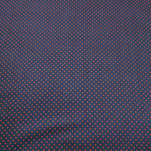 Load image into Gallery viewer, 100% Cotton Poplin, Small Polka Dot, Red on Black- 1/4 metre