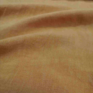 100% Linen Antique Wash, Pumpkin - 1/4metre