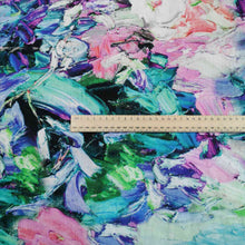 Load image into Gallery viewer, 100% Linen - Floral Impasto , 1/4metre