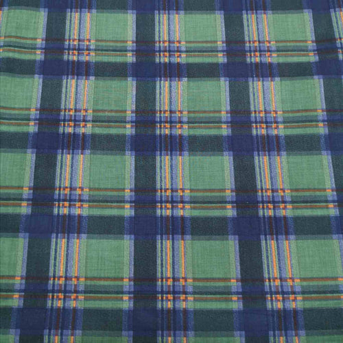 100% Cotton, Emerald Check - 1/4 metre