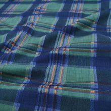 Load image into Gallery viewer, 100% Cotton, Emerald Check - 1/4 metre
