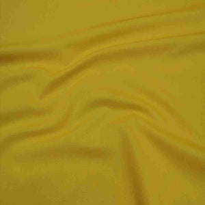 100% Cotton Poplin, Yellow  - 1/4 metre