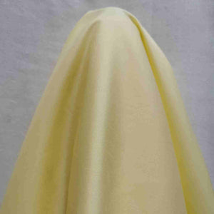 100% Cotton Broadcloth, Butter - 1/4 metre