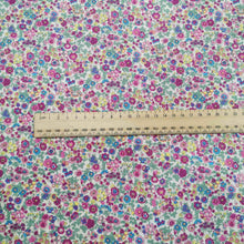 Load image into Gallery viewer, 100% Cotton Poplin, Libby Floral, Pink  - 1/4 metre