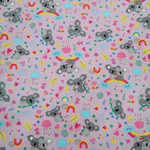 Load image into Gallery viewer, 100% Cotton Poplin, Koalas - 1/4 metre