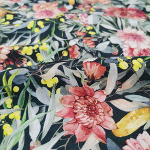 100% Cotton by Devonstone, Winter Australian Natives - 1/4 metre