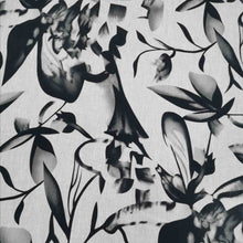 Load image into Gallery viewer, 100% Linen, Tonal Foliage - 1/4metre