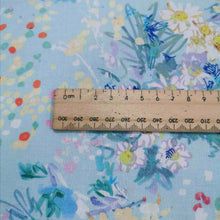 Load image into Gallery viewer, 100% Cotton, Spring Garden, Blue - 1/4 metre